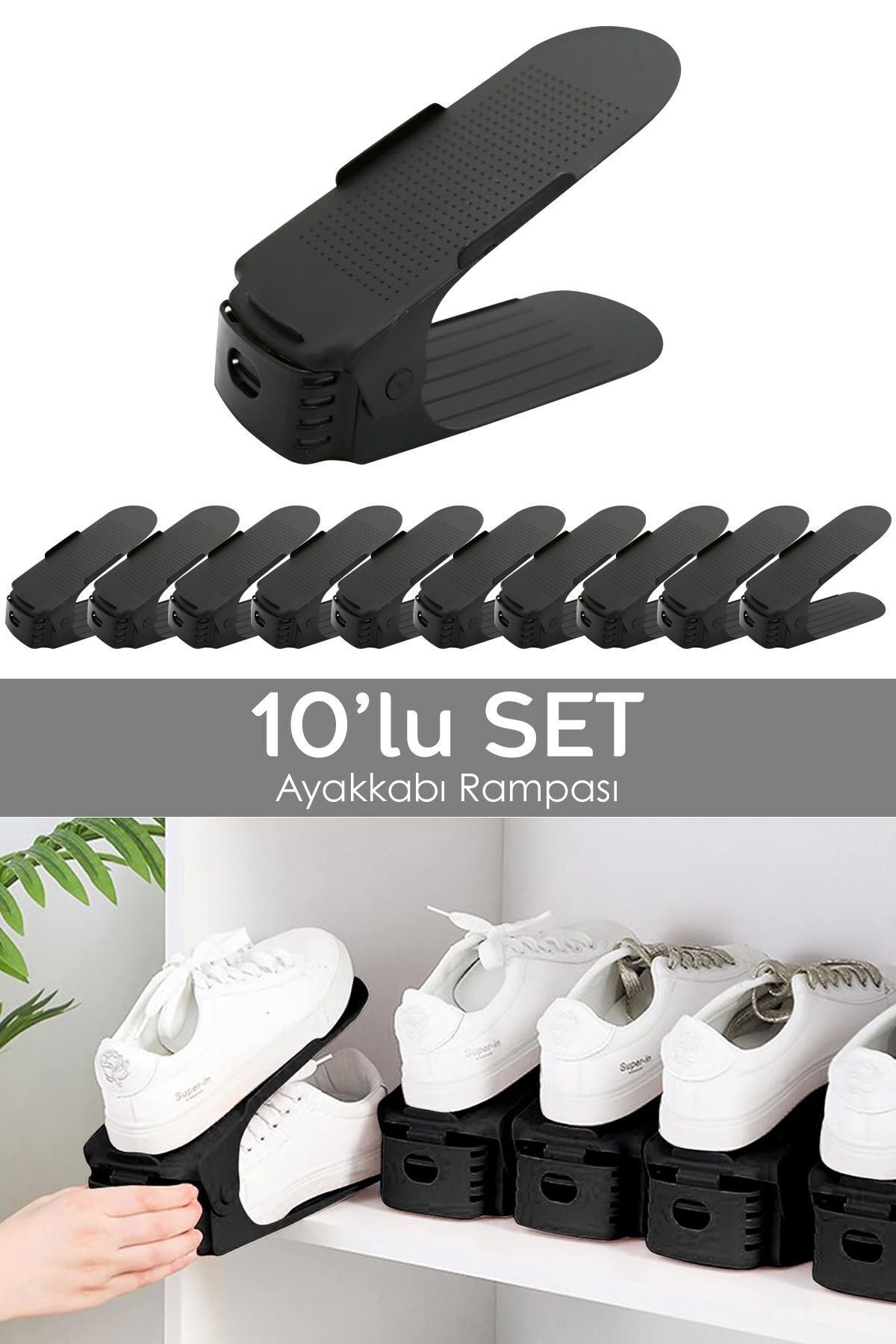 Çift Kat Ayakkabı Düzenleyici