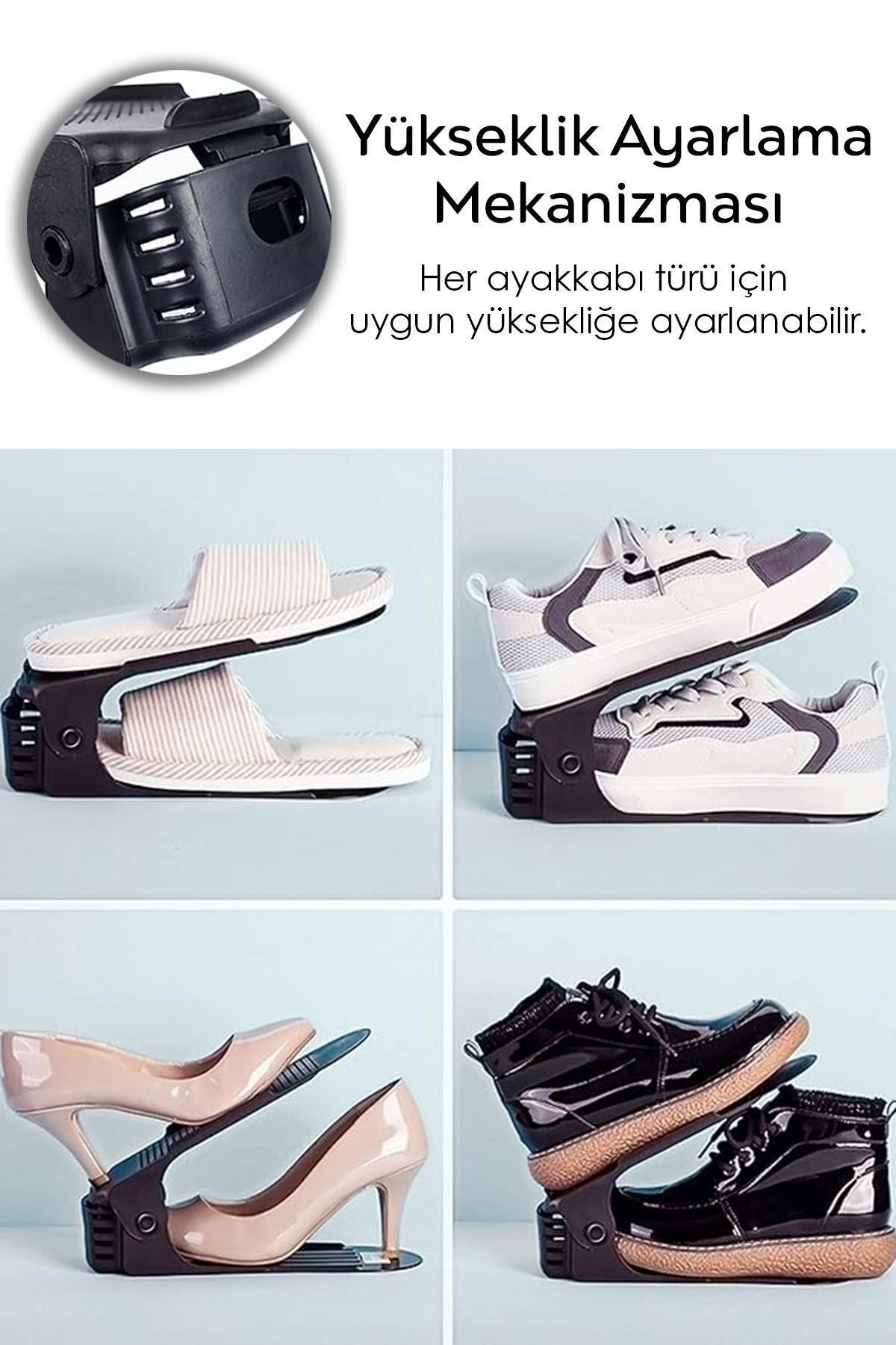 Çift Kat Ayakkabı Düzenleyici