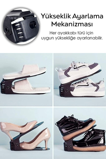 Çift Kat Ayakkabı Düzenleyici